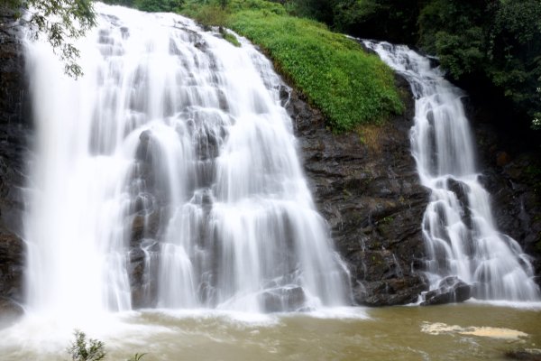 Abbey Falls Coorg waterfall view